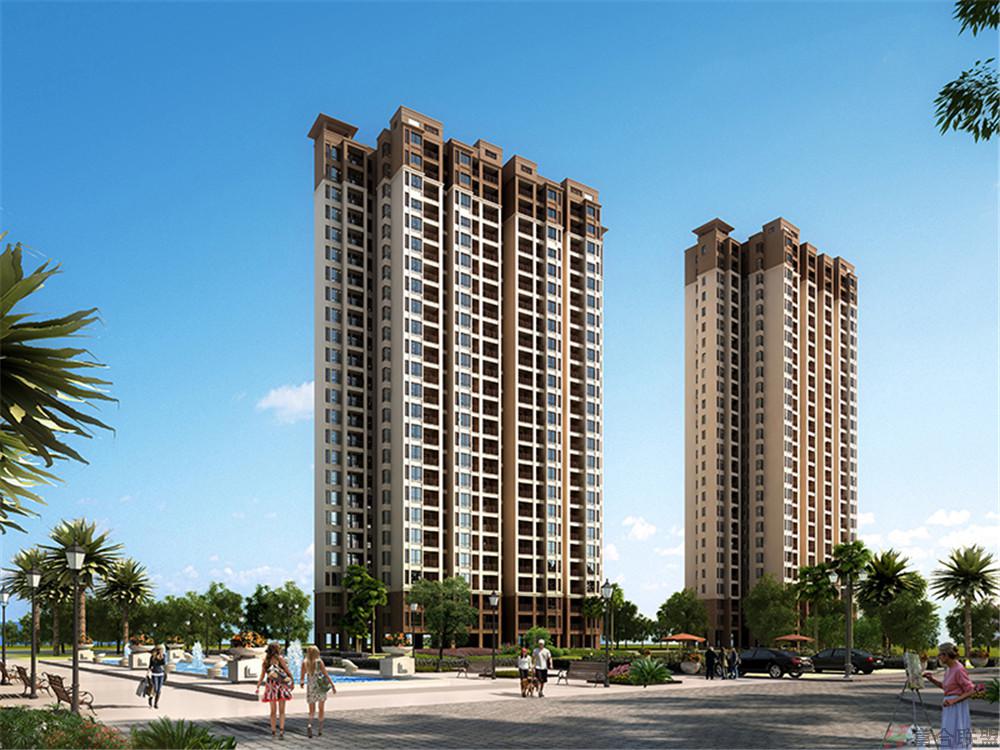 住宅21#透视图 