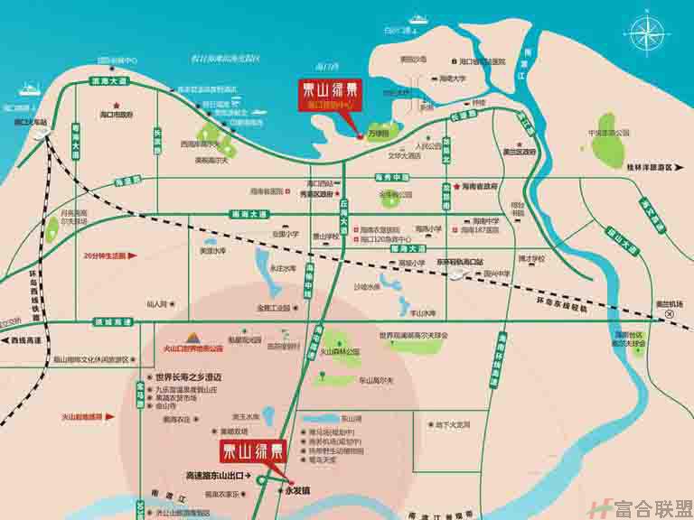 区域图 