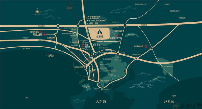 区位图 