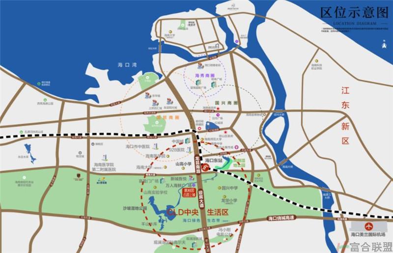 区位图 