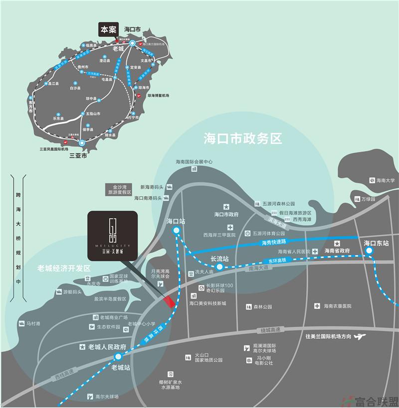 区位图 