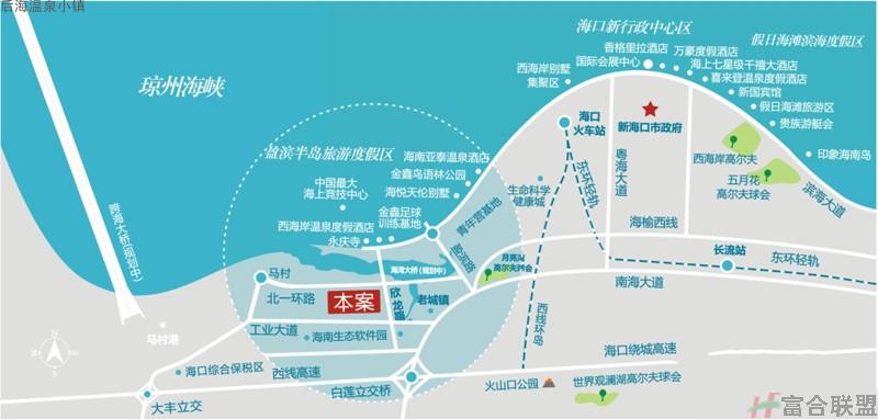 区位图 
