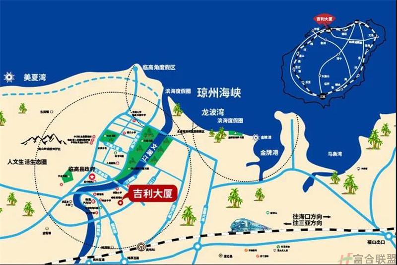 区位图 