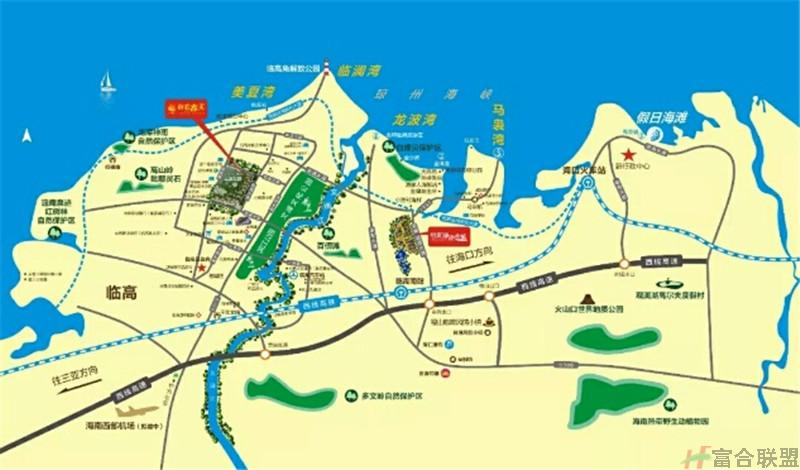 区位图 