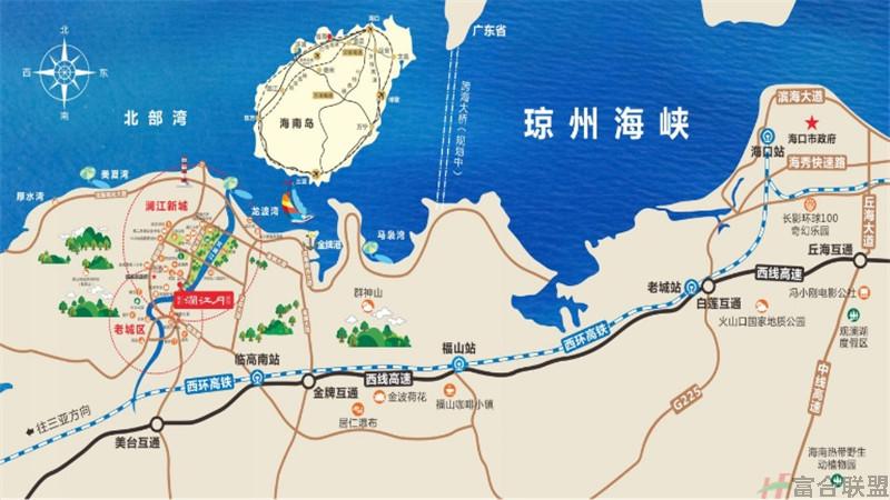 区位图 