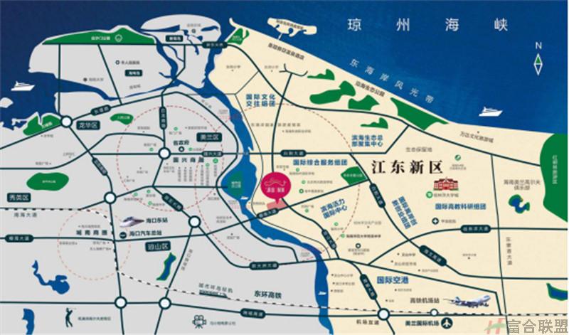 区位图 