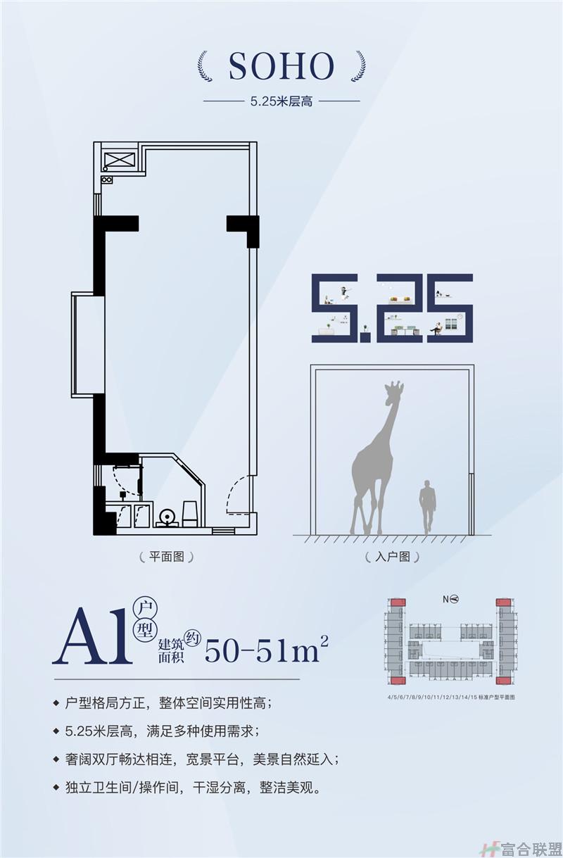 A1 户型 建筑面积50-51平米.jpg