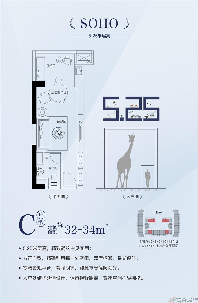 C户型 建筑面积32-34平米.jpg