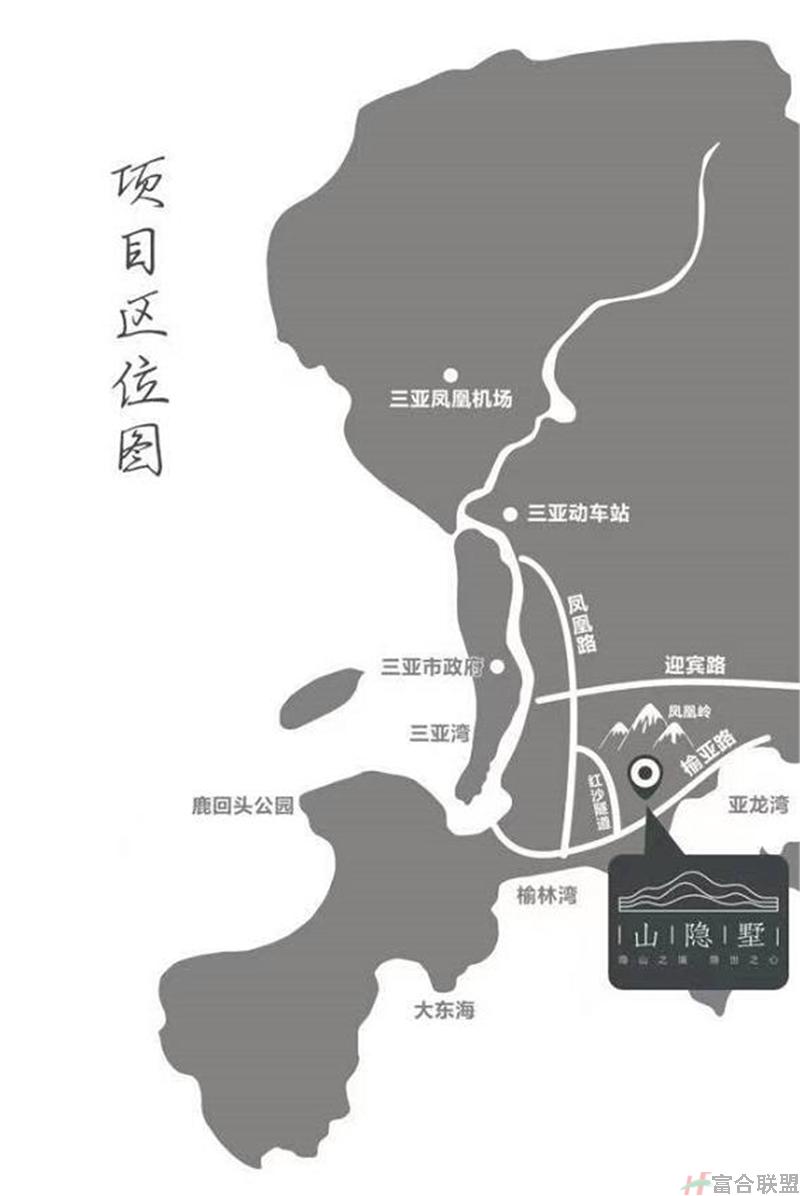 区位图 