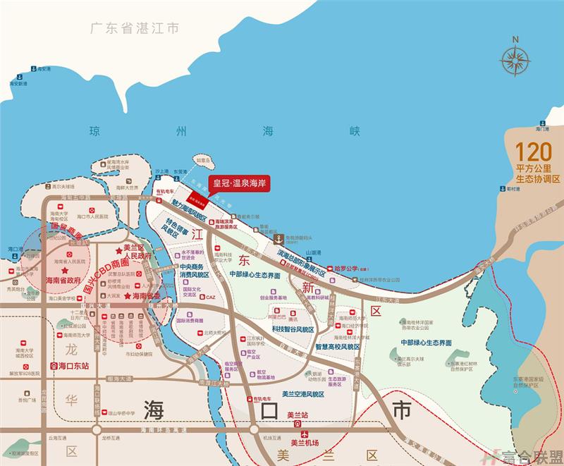 区位图 