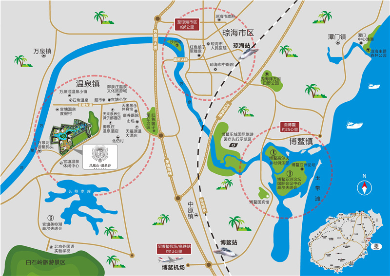 区位图 