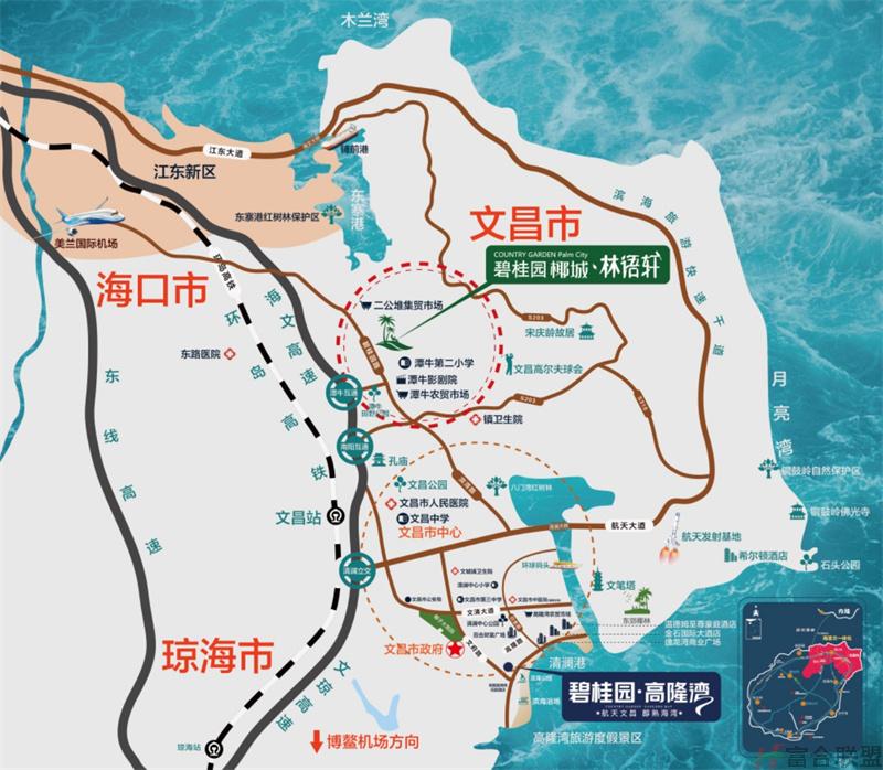 区位图 