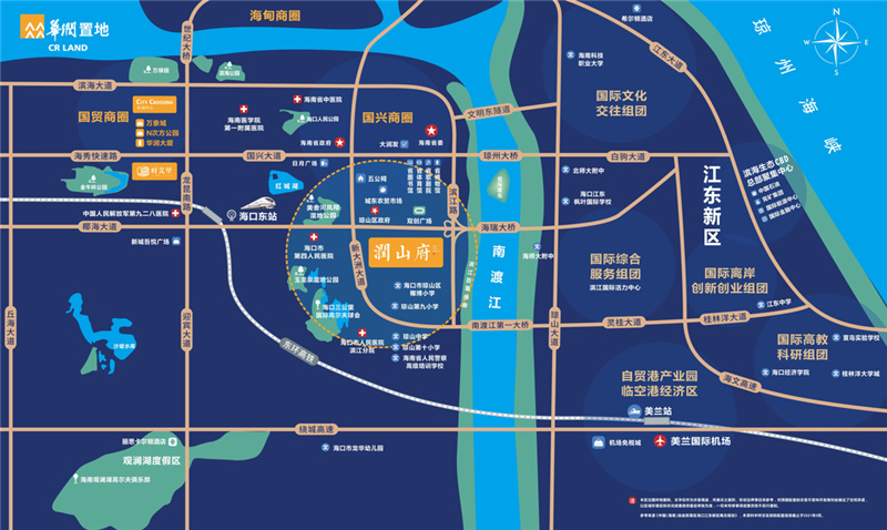 区位图 