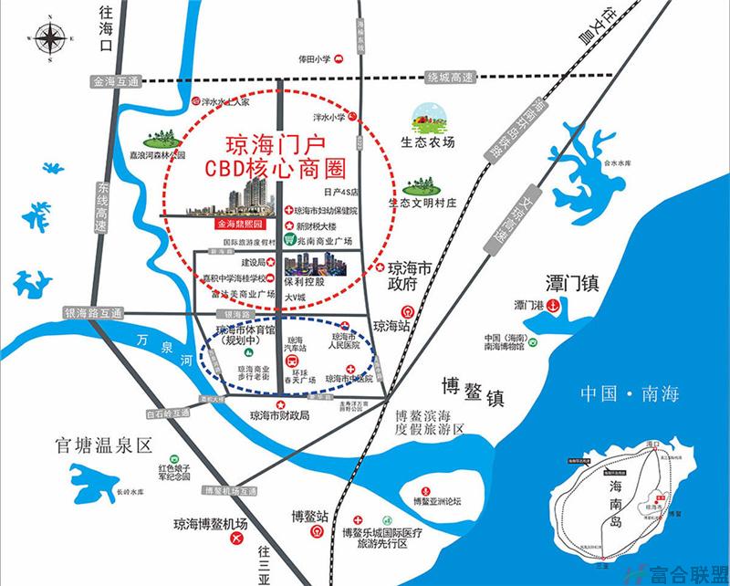 区位图 