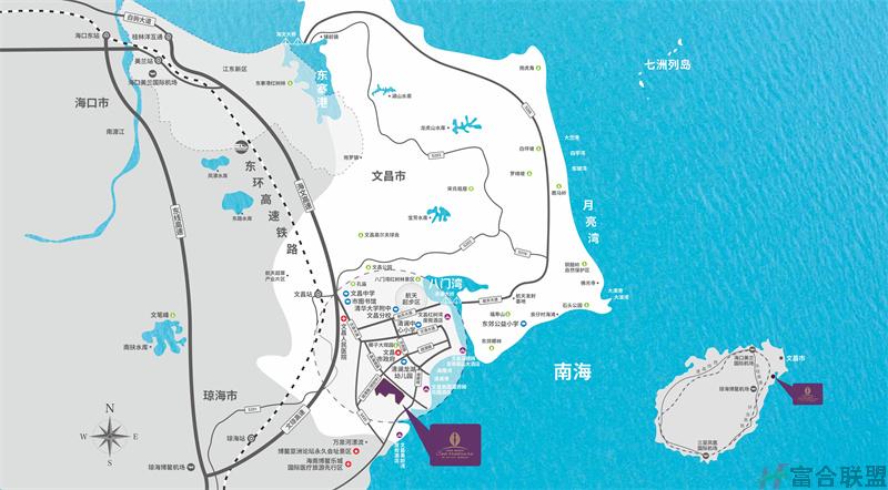 区位图 