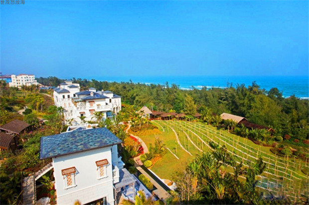 世茂怒放海实景图