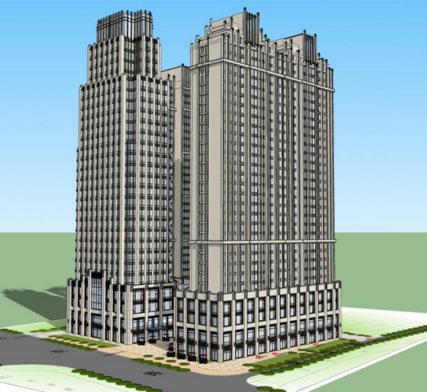 商住楼效果图